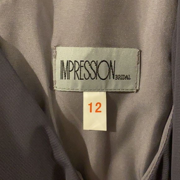 Lavender Chiffon Dress - Picture 5 of 5